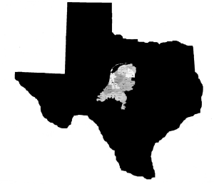 The Netherlands compare with Texas